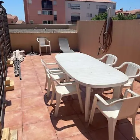 Le Saint-clair Terrasse Centre Port Cap-agde Apartmán *